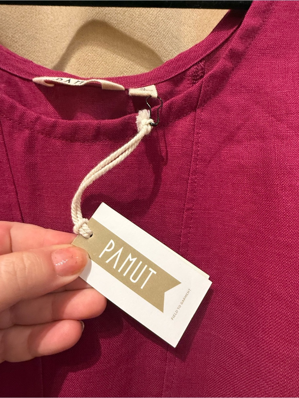 Pamut Sunny Crop Top - Picture 5 of 6